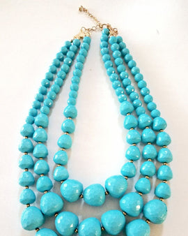 3 layers necklace