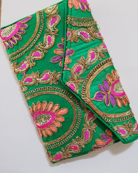 Paisley Embroidery Clutch