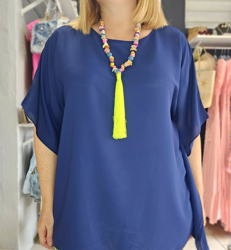 Multicolor Shells Necklace