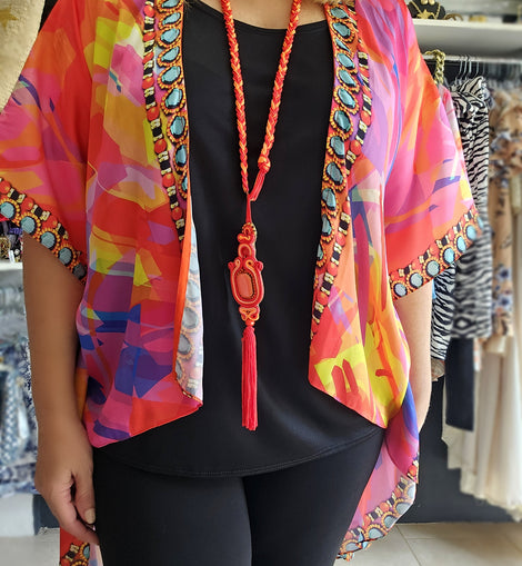 Braid Soutache Necklace set