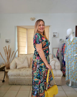 Zuleykha Hi low Maxidress Angelina