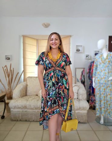 Zuleykha Hi low Maxidress Angelina