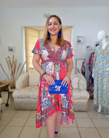 Zuleykha Hi low Maxidress Angelina