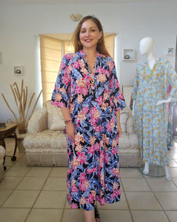 Kathia  mix Maxidress Angelina