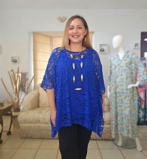 Enchanting lace tunic