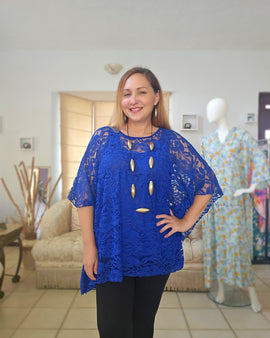 Enchanting lace tunic