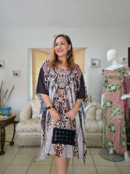 Animal Print Lovers Tunic dress