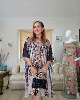 Animal Print Lovers Tunic dress