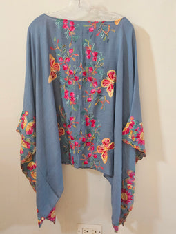 Matilde Butterfly Embroidery Tunic