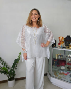 Eyelet Tunic