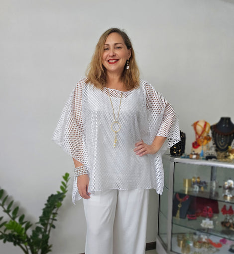 Eyelet Tunic