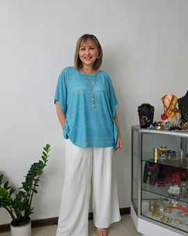 Crochet tunic