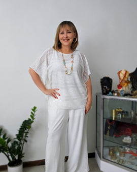 Crochet tunic