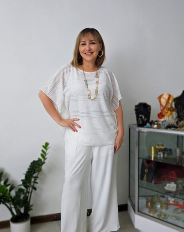 Crochet tunic