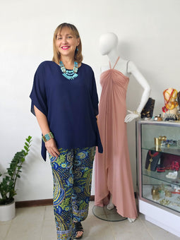 Asymetric tunic