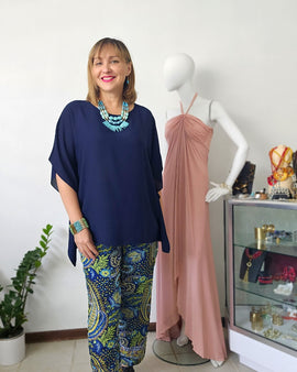 Asymetric tunic