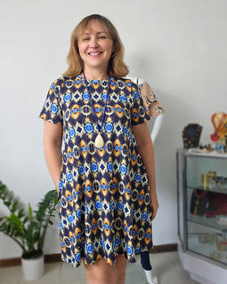 Geo Tunic Dress