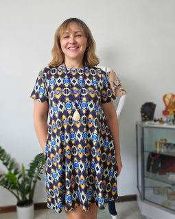 Geo Tunic Dress