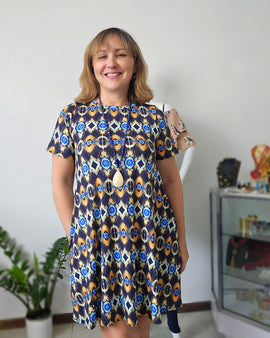 Geo Tunic Dress