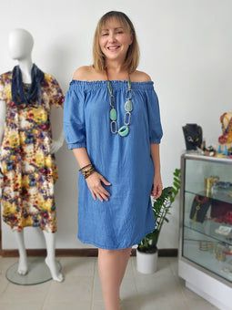 Soft Denim tunic dress