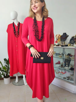 Layers Rondelle Cristals necklace italian jewelry