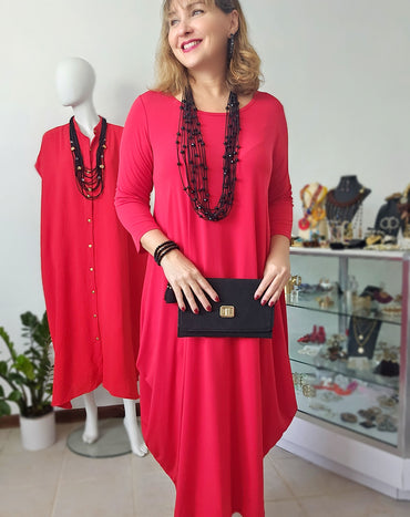 Layers Rondelle Cristals necklace italian jewelry