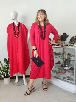 Maxi Tunic Mid Dress