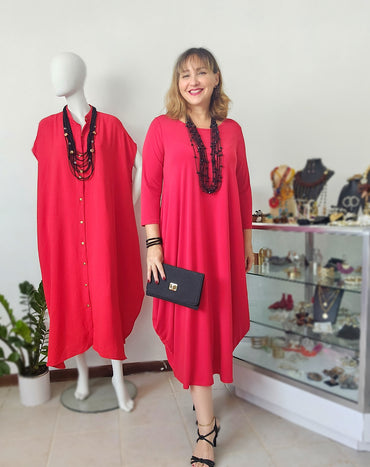 Maxi Tunic Mid Dress