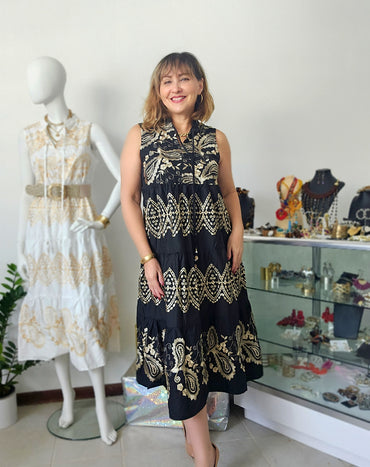 Embroidery Middresss