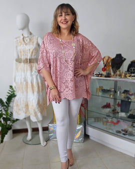 Enchanting lace tunic