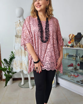 Enchanting lace tunic