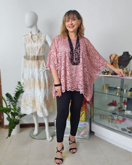 Enchanting lace tunic