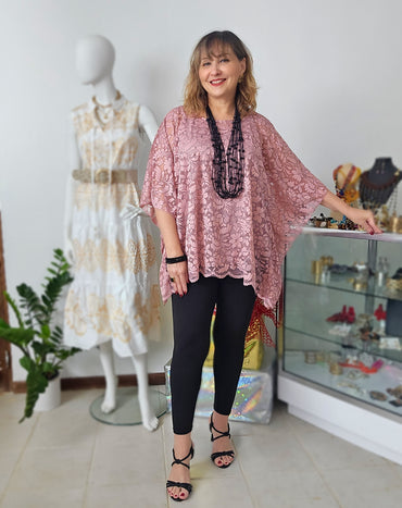 Enchanting lace tunic