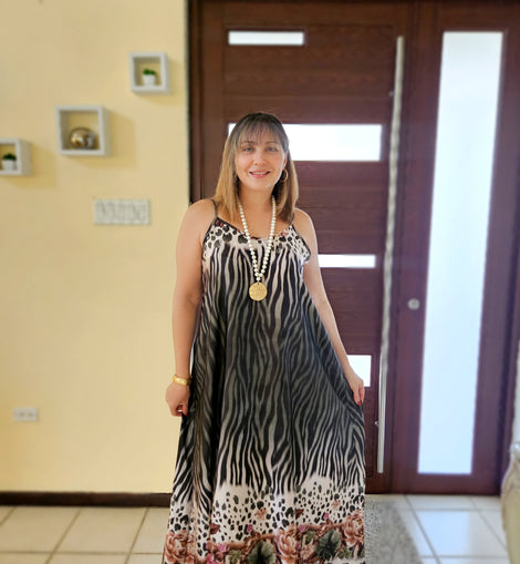 Animal Print Paradise Tunic dress Colección MADRID 🇪🇸