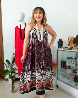 Animal Print Paradise Tunic dress 🇪🇸Colección MADRID