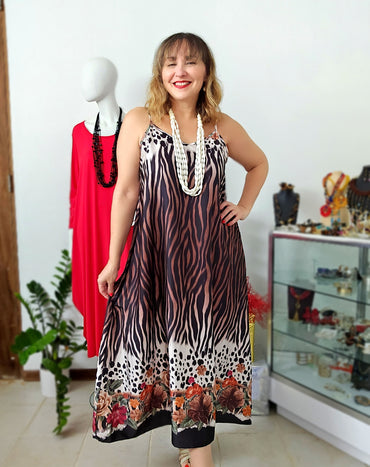 Animal Print Paradise Tunic dress 🇪🇸Colección MADRID