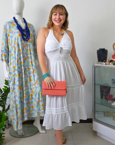 Veronica Crochet Middresss