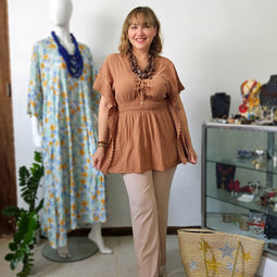 Kaftan Crochet tunic