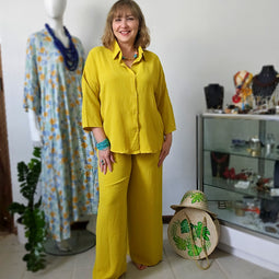 Airflow Wide leg pants set