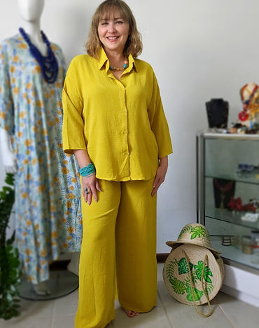 Airflow Wide leg pants set