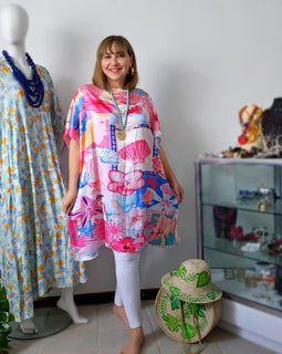 Tunica Multicolor Estilo Resort