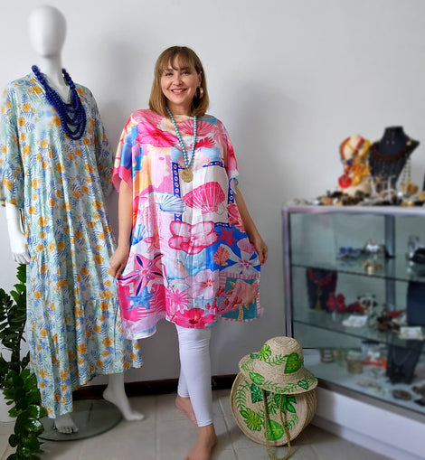 Tunica Multicolor Estilo Resort