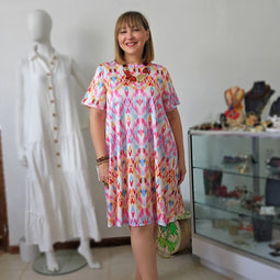 Vestido Comfy Chic printed