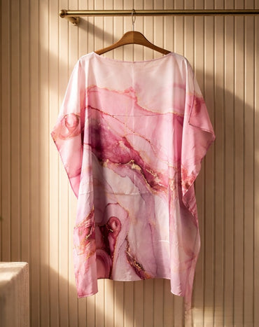 Kaftan Marble Satin Luxe 🤍