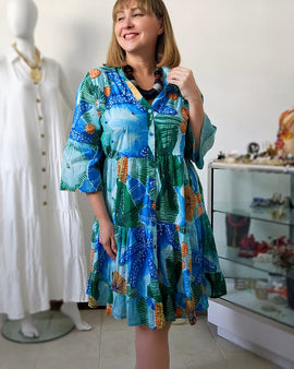 Vestido Resort Mediterráneo