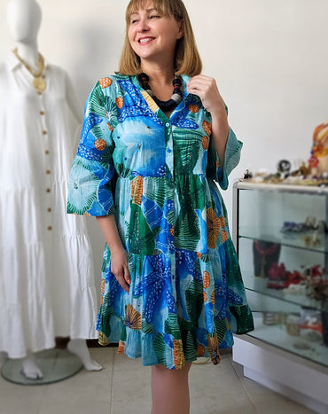 Vestido Resort Mediterráneo