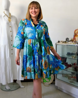 Vestido Resort Mediterráneo