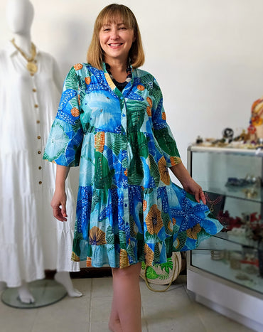 Vestido Resort Mediterráneo