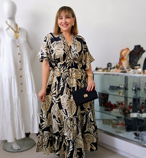 Vestido Maxi Brisa de Seda