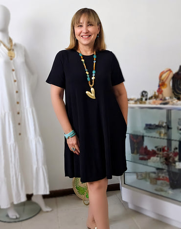 Vestido Comfy Chic solid